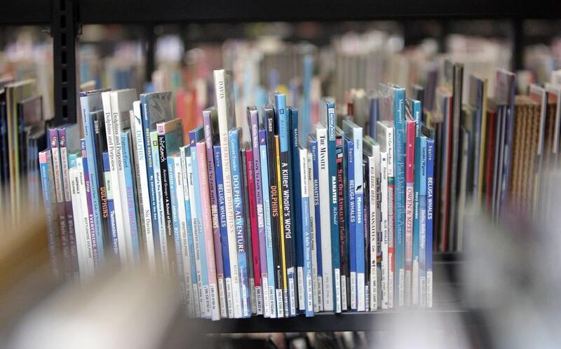 Children’s books at the Salt Lake City Library in Salt Lake City on April 30, 2013.