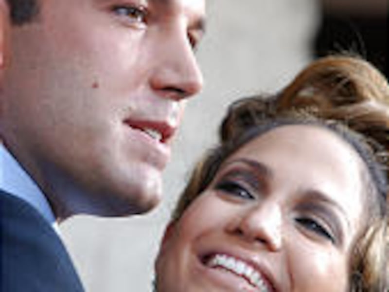 Ben Affleck and Jennifer Lopez