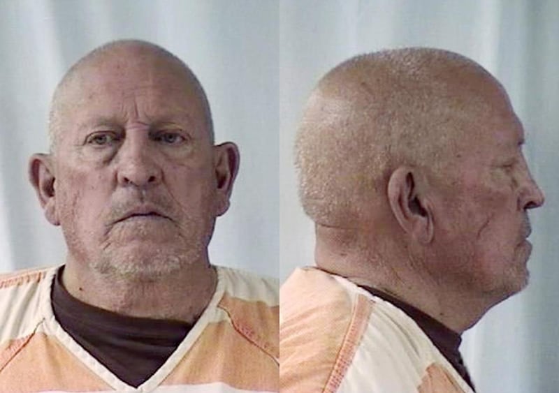 This undated combination of booking photos released by the Laramie County Sheriff's Department shows Fredrick Lamb. He's a former police officer now charged with murder in the 1985 death of a woman in Laramie County, Wyo. (Laramie County Sheriff's Departm