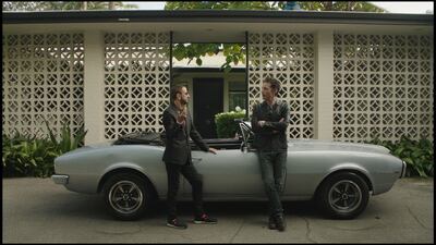 Ringo Starr and Jakob Dylan in "Echo in the Canyon.”