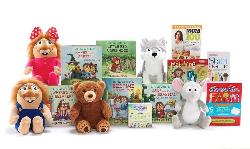 "Little Critters" themed books and stuffed plush toys are at Kohl's with the Kohl's Cares program through Sept. 20.