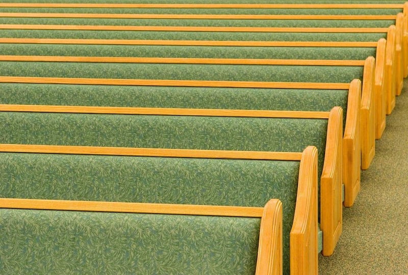 Jason Wright considers the question: "Is it time to get off the back pew?" After all, there are usually more seats available toward the front.