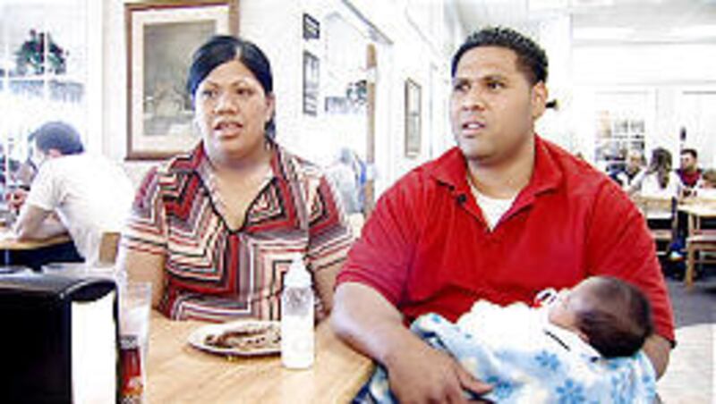 Isabelle Leota, left, and Sui Amaama have been center of controversy.