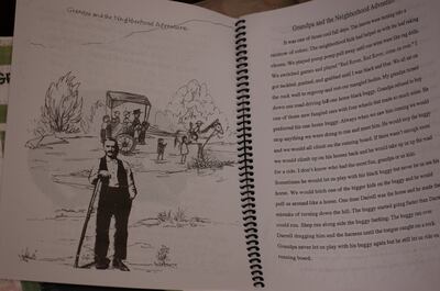 Oneita Smith's father is featured in one of her children's stories.