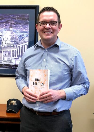 Jon Cox, author of "Utah Politics."