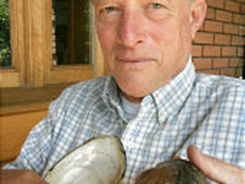 Peter Hovingh has written a scientific study on the distribution of mollusks in the West. Mollusk populations are dwindling, he says.