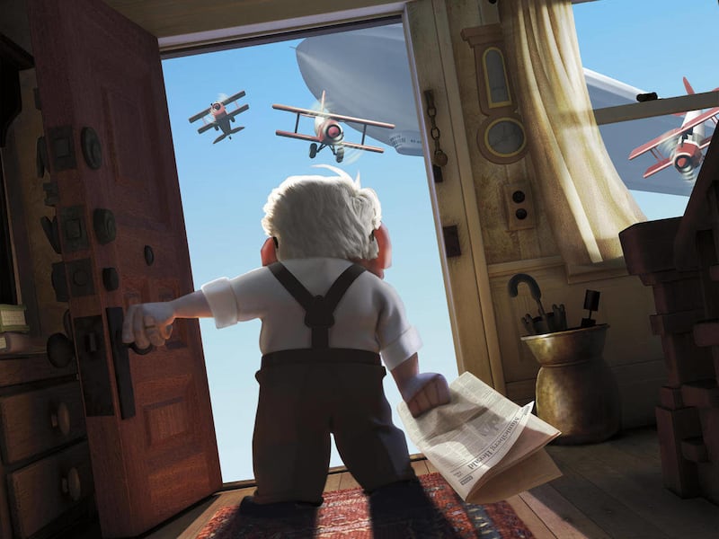 File - In this image released by Disney/Pixar, a scene from the animated feature, "Up," is shown. Parchment, Mich., High School graduate Brian Tindall is a 10-year veteran of Pixar and was part of a team that won a Visual Effects Studio Award last year fo