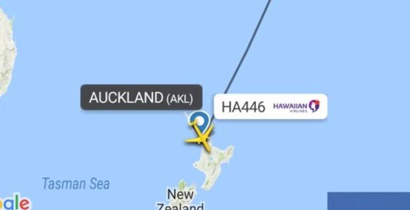 According to Mashable, the flight was supposed to leave 10 minutes earlier in 2017. Delays pushed its departure to 2018, creating the “time-traveling flight.”