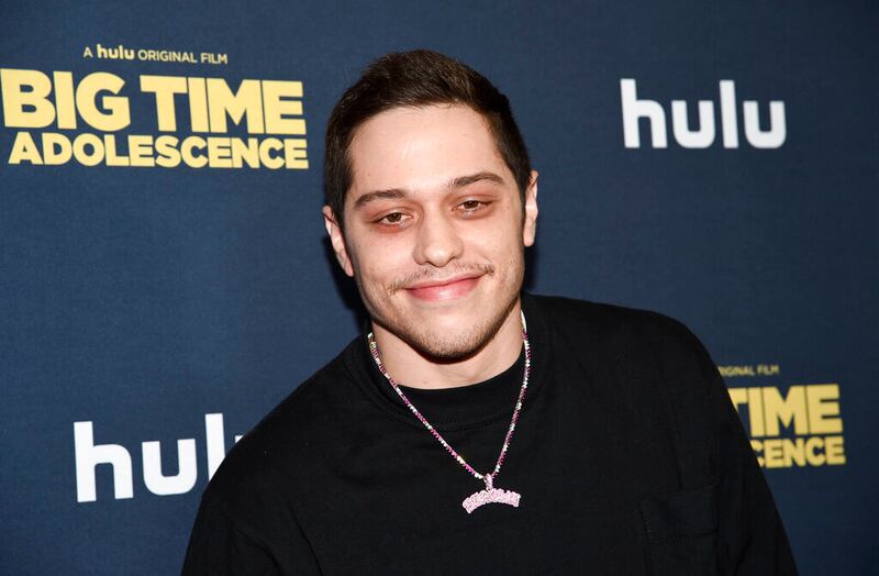 Comedian Pete Davidson attends the premiere of “Big Time Adolescence” at Metrograph.