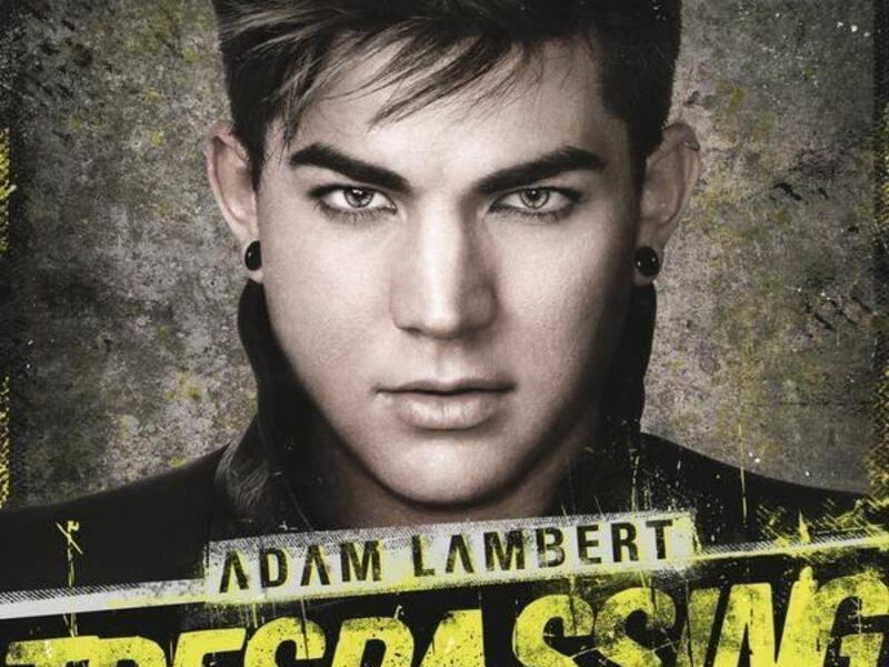 In this CD cover image released by RCA, the latest release by Adam Lambert "Trespassing," is shown.
