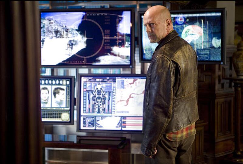 Bruce Willis is an FBI agent named Greer in "Surrogates."