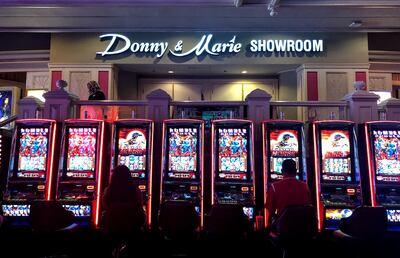 The Donny & Marie Showroom in the Flamingo Hotel in Las Vegas.