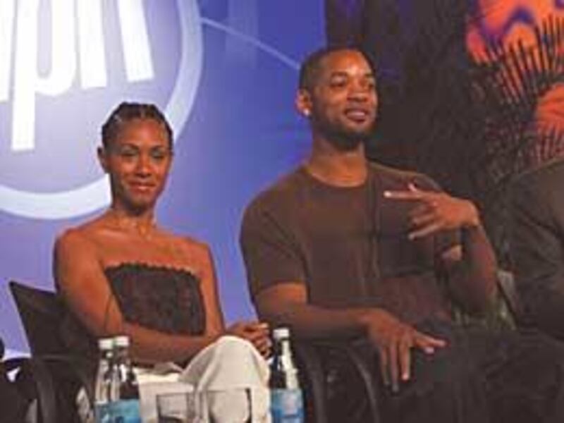 Jada Pinkett Smith and Will Smith talk to TV critics.