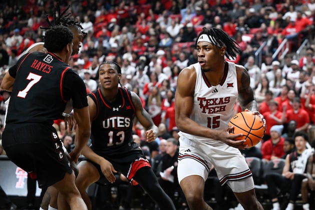 Analysis: Utah shows resolve but is no match for No. 15 Texas Tech and its pair of all-Big 12 stars
