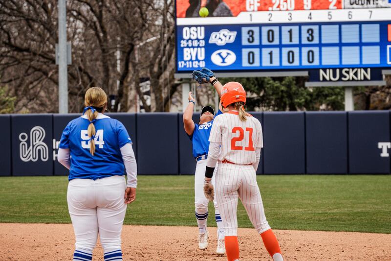 The Cougars finished on the short end of the stick in this game against Oklahoma State March 23, 2024, in Provo.