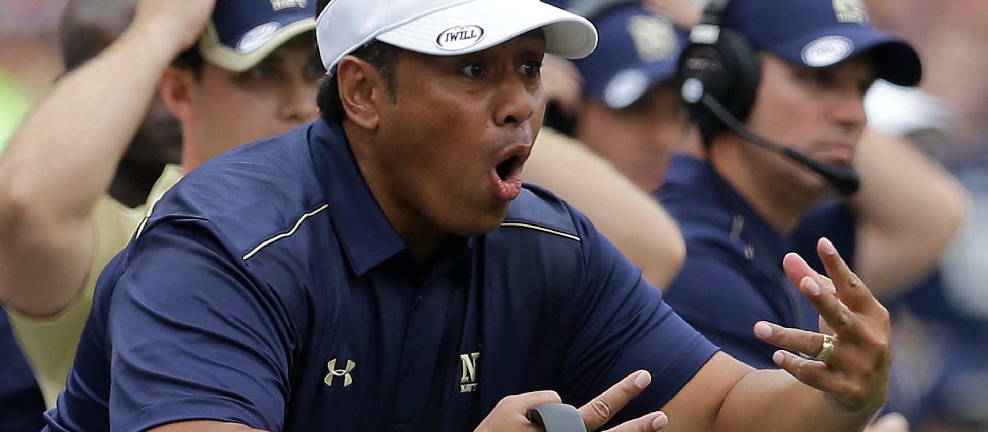 Navy head coach Ken Niumatalolo just keeps winning despite obvious disadvantages.