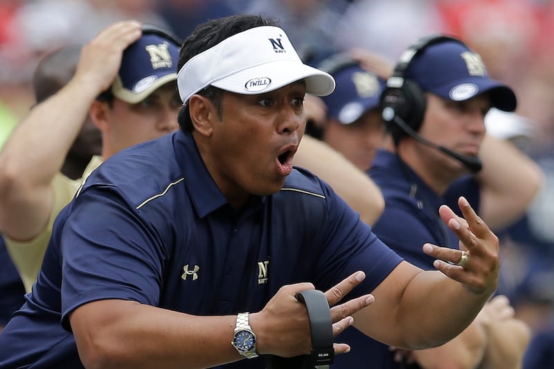 Navy head coach Ken Niumatalolo just keeps winning despite obvious disadvantages.