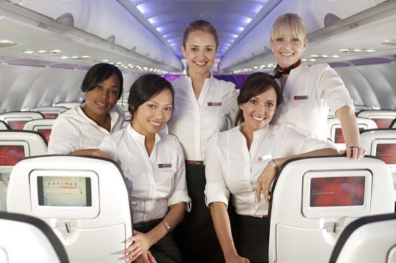 "Fly Girls" Tasha, left, Louise, Mandy, Nikole and Farrah