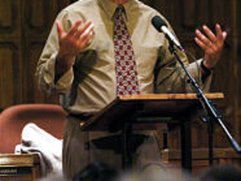 Senate hopeful Paul Van Dam criticized opponent Bob Bennett for voting to fund research into future nuclear weapons tests.