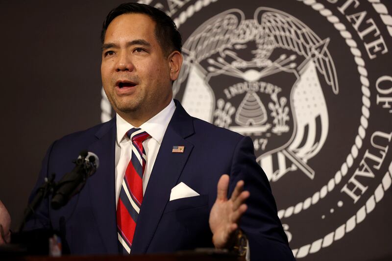 Utah Attorney General Sean D. Reyes.