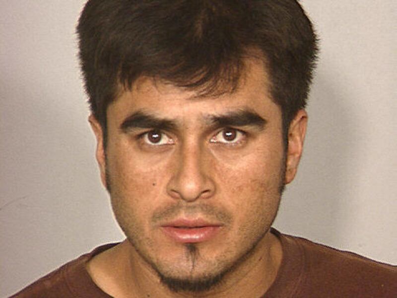 ADVANCE FOR SATURDAY, JULY 28 - This undated photo provided by the Las Vegas Metro Police shows Noe Perez, who was convicted on eight counts of sexual assault and lewdness with a minor in 2011. Perez is now appealing his conviction - not because of the ev