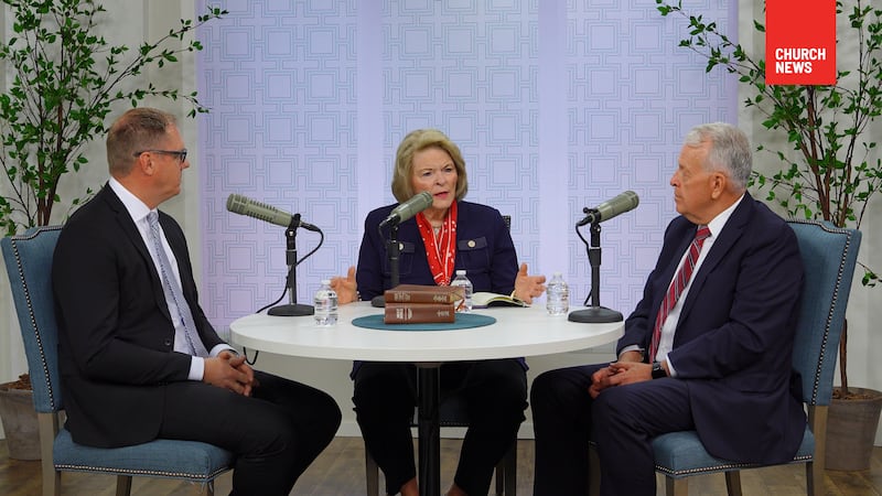 Sheri Dew speaks with Elder Brent H. Nielson and Richard Sutton on an episode of the Church News podcast released Tuesday, July 21, 2026.