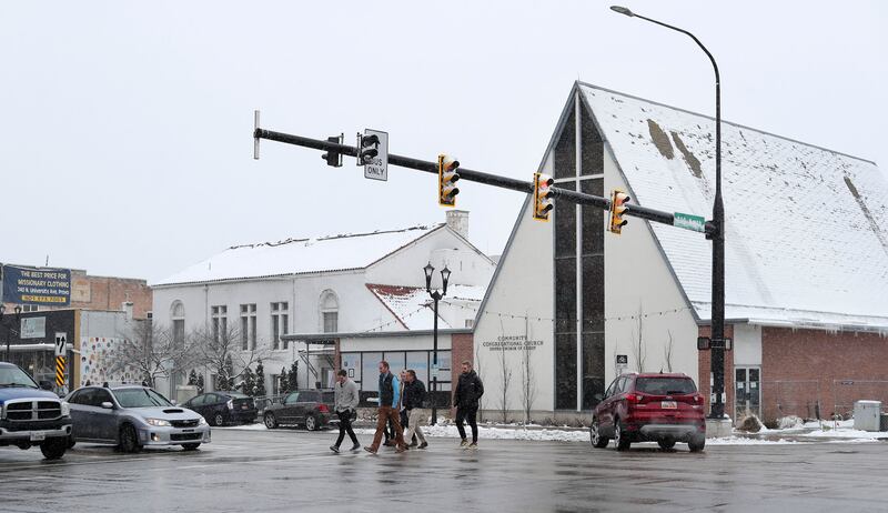 The Provo Community Congregational United Church of Christ in Provo is pictured on Thursday. The church hopes to raise $2 million for a restoration project to update and repair its buildings.
