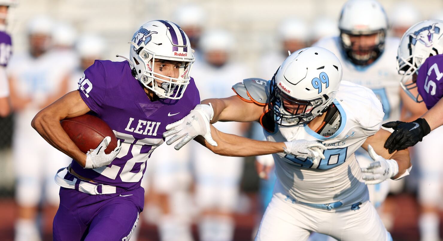 High school football Lehi routs Salem Hills for first win of the