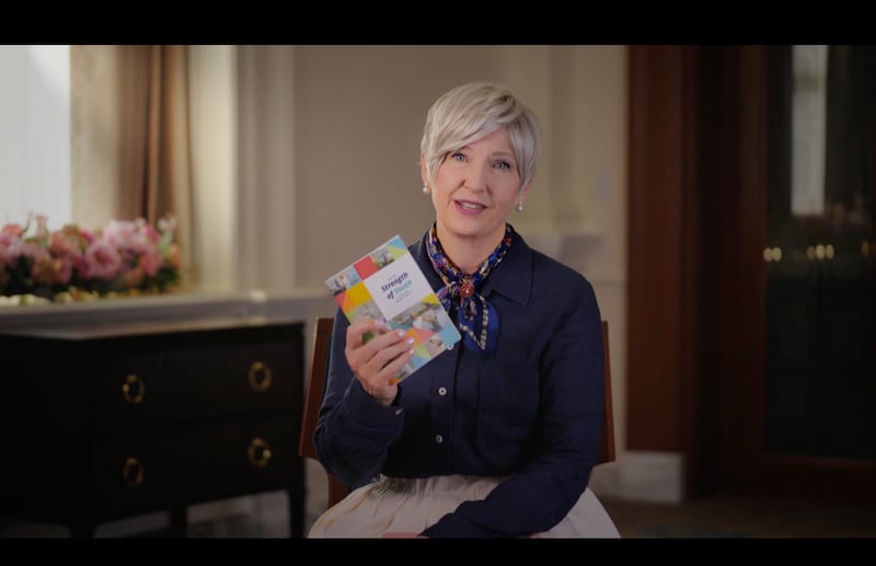 Young Women General President Emily Belle Freeman speaks in a video titled, “For the Strength of Youth Curriculum,” designed to be watched in wards and branches on Sunday, Aug. 30, 2026.