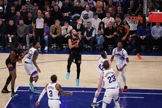Jazz go scoreless for more than six minutes in blowout loss to Knicks