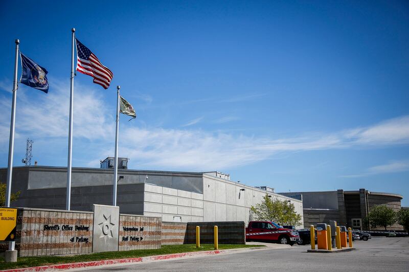 The Salt Lake County Jail in South Salt Lake is pictured on Monday, May 1, 2017. Salt Lake County Mayor Ben McAdams and Sheriff Jim Winder announced Monday a plan to free up jail space by contracting with other counties so Salt Lake County can start shipping inmates to empty beds throughout the state.