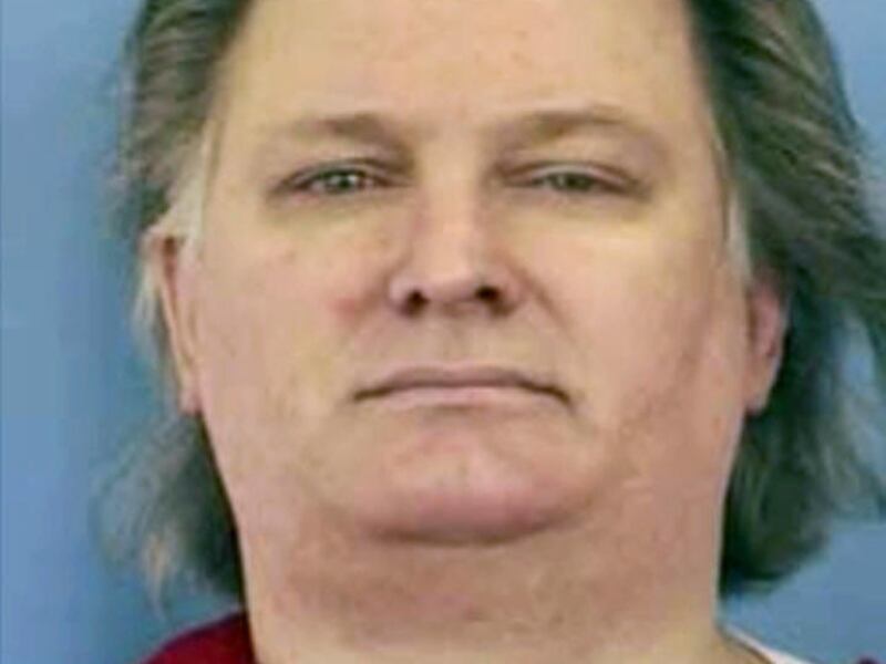 This is a April 14, 2008 photograph provided by the Mississippi Department of Corrections of death row inmate Gary Carl Simmons Jr., who is scheduled for execution Wednesday, June 20, 2012, for the 1996 shooting and dismembering of a man in Pascagoula, Mi