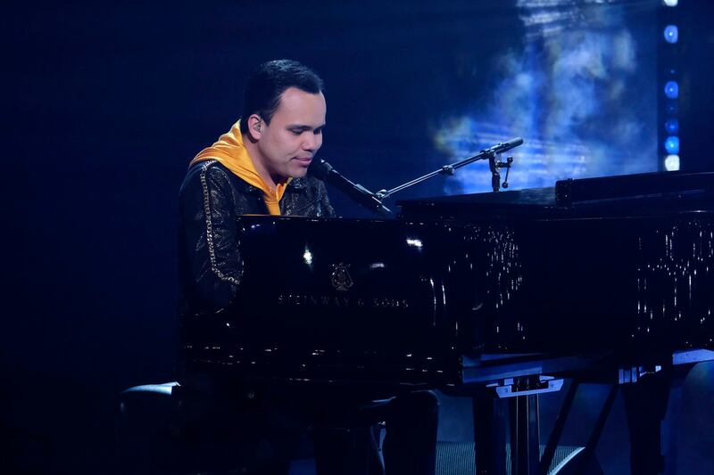 Kodi Lee performs on the “AGT: All-Stars” finale.