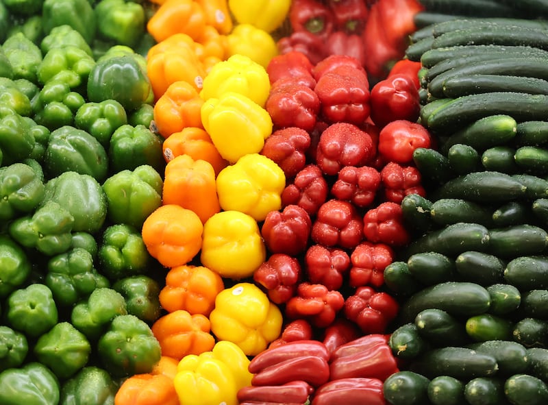 Produce items for sale at Reams in Sandy on Tuesday, April 4, 2023.