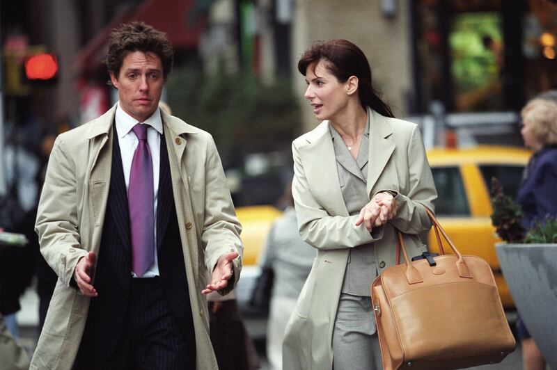 Hugh Grant and Sandra Bullock in “Two Weeks Notice.”