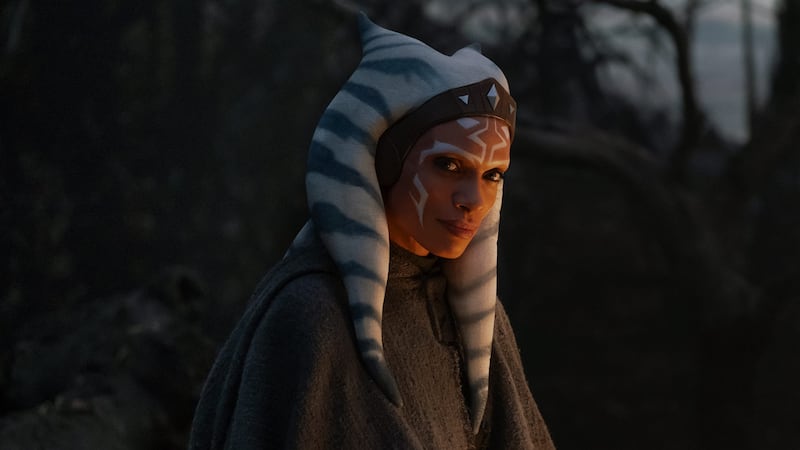 Rosario Dawson as Ahsoka Tano.