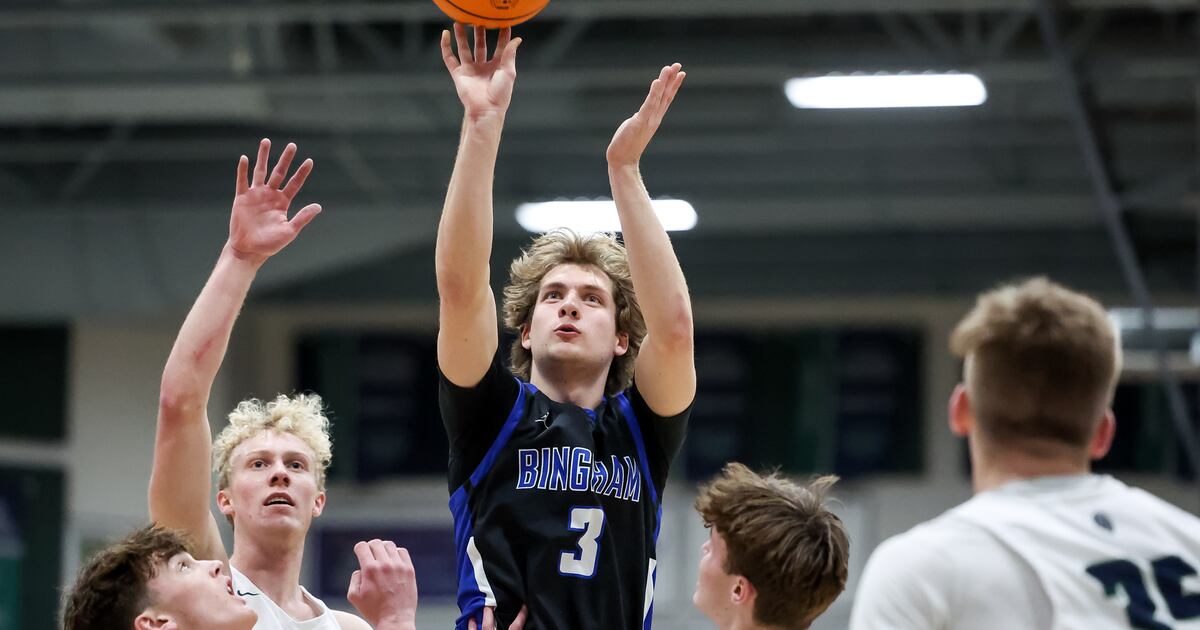High school boys basketball Bingham beats Copper Hills for region