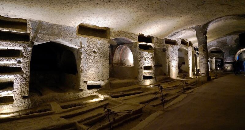 Catacombs of San Gennaro, Naples.