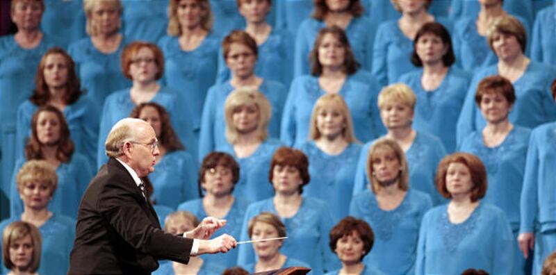 Mormon Tabernacle Choir director Mack Wilberg calls "Amazing Grace" "a perfect marriage of text and tune."