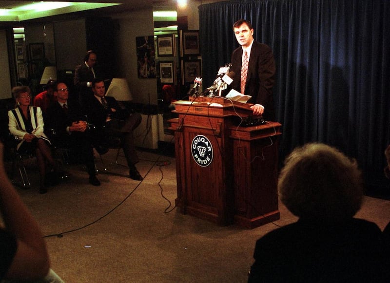 Steve Cleveland announced as BYU's new Basketball coach.