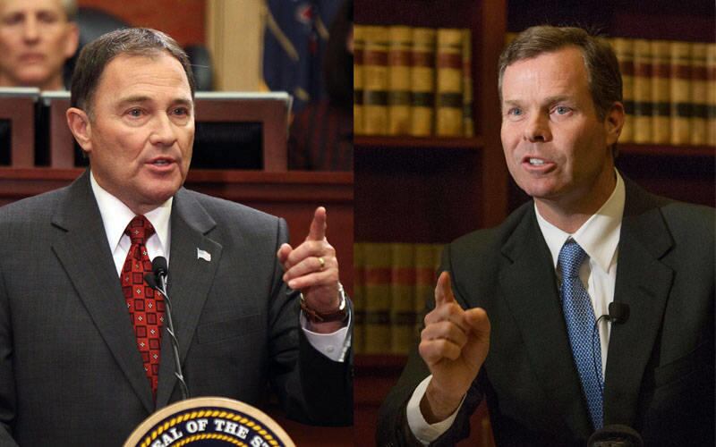 Two political advocacy groups want Gov. Gary Herbert to appoint an interim attorney general to replace John Swallow.