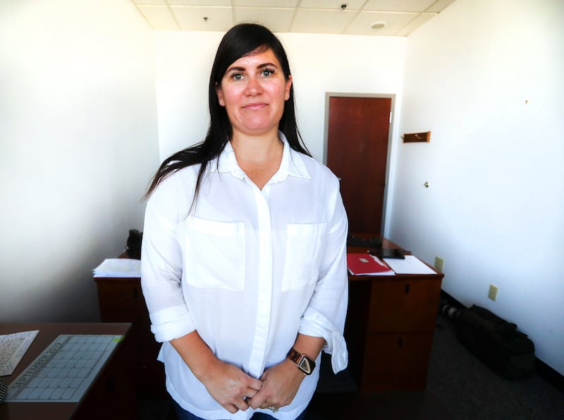West Valley City prosecutor Yvette Rodier is pictured in her offices in the West Valley City Justice Court building.