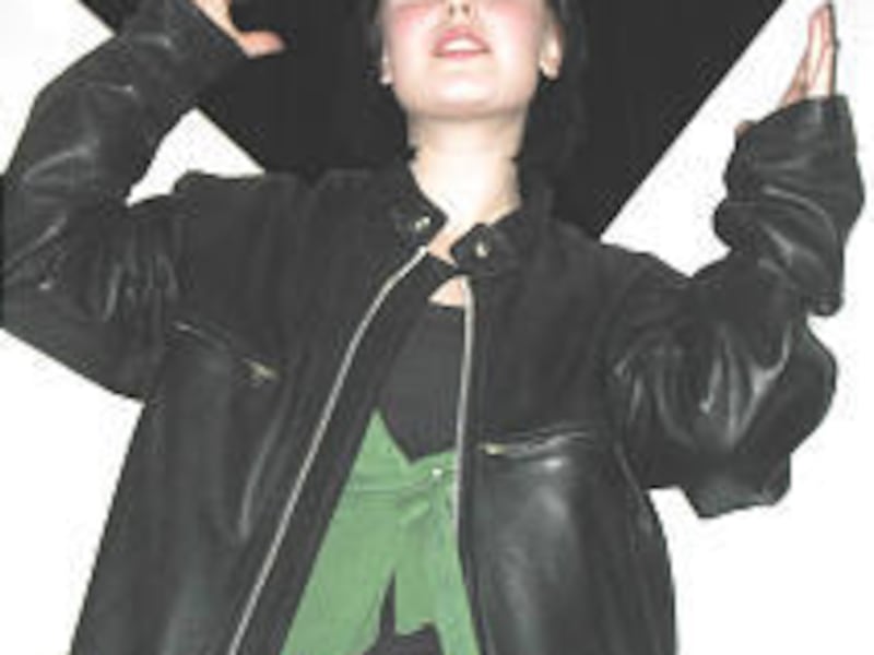 Meredith Hinckley as Romaine Patterson in Westminster College's "Laramie Project."