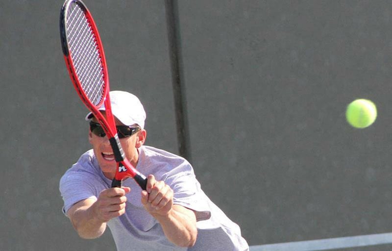 Battistone Racket Battistone has twice the fun with 2-handled racket – Deseret News