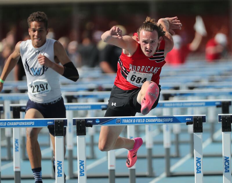 High school track Corner Canyon 4x100 relay team breaks state record