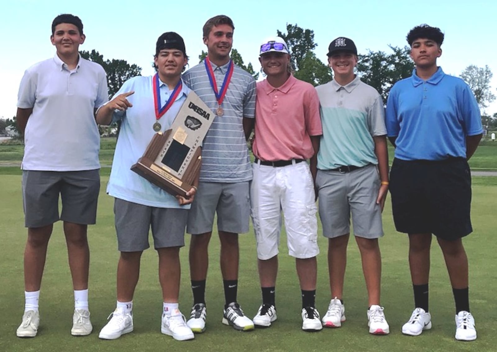 High school boys golf Wendover claims first state title — in any sport
