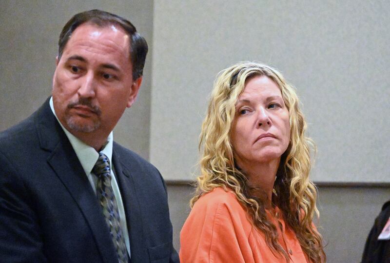 Lori Vallow Daybell, right, appears in court in Lihue, Hawaii, on Feb. 26, 2020.