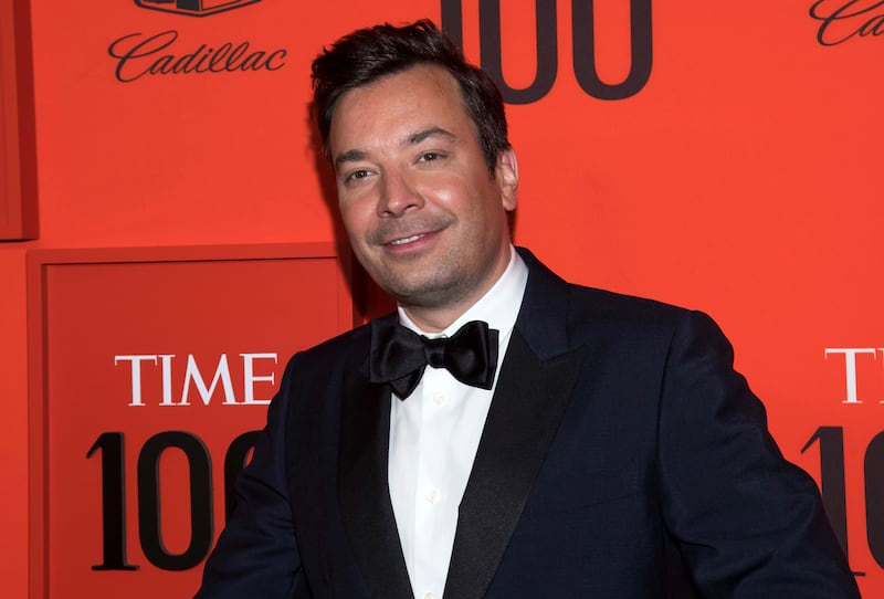 In this April 23, 2019 file photo, Jimmy Fallon attends the Time 100 Gala in New York.