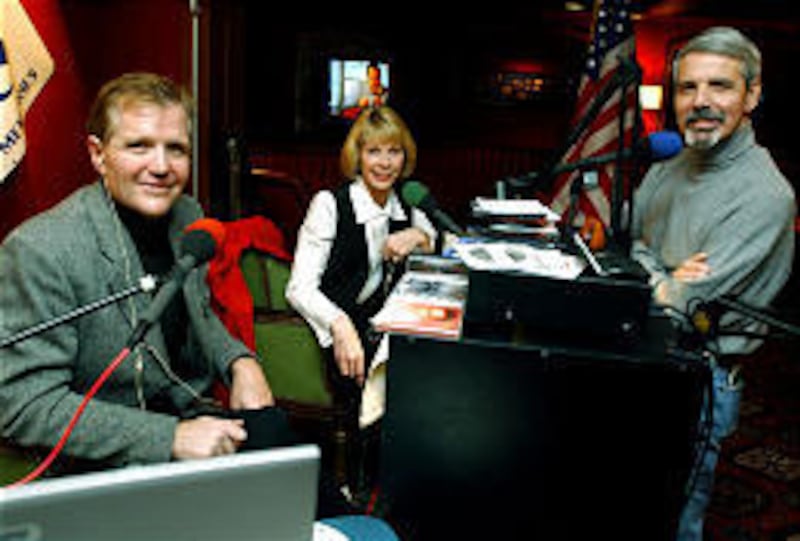 Radio personalities Mark and Gayle Van Wagoner, and Danny Kramer are on KDYL's lineup.