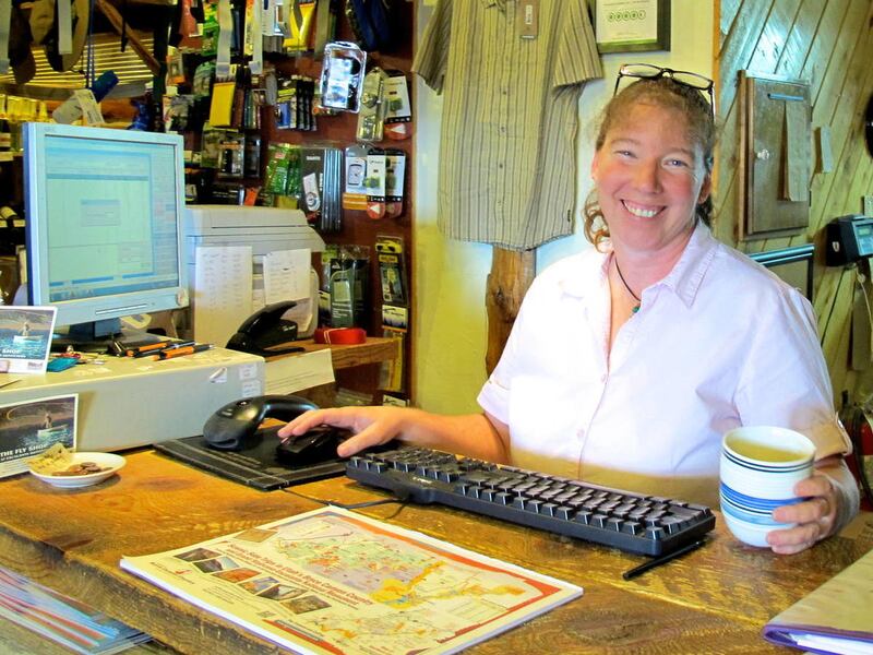 Shari Miller and her husband, Shawn, run their "Escape Goats" guide service out of the Escalante Outfitters shop in Escalante.